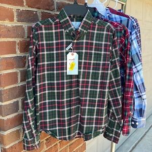 Lot of (6) Boys 10-12 Long Sleeve Button Downs Shirts